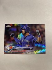 2018 Topps Chrome Prizm Refractor Kevin Pillar 