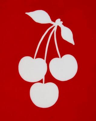 Sonoma Cherries Jubilee Plate Dinner Square Life & Style Cherry