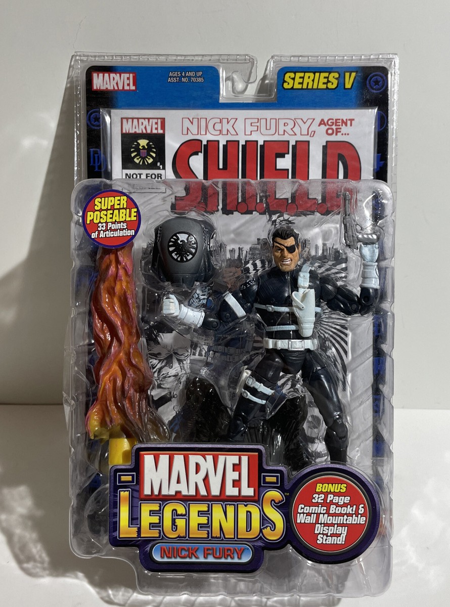 MARVEL LEGENDS NICK FURY フィギュア Amazon.com: Marvel 6-Inch Legends Series Nick Fury Figure