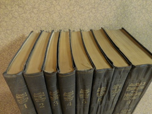 Audels Engineers and Mechanics Guides Volumes 1-8 1921 editions acceptable - Picture 10 of 16