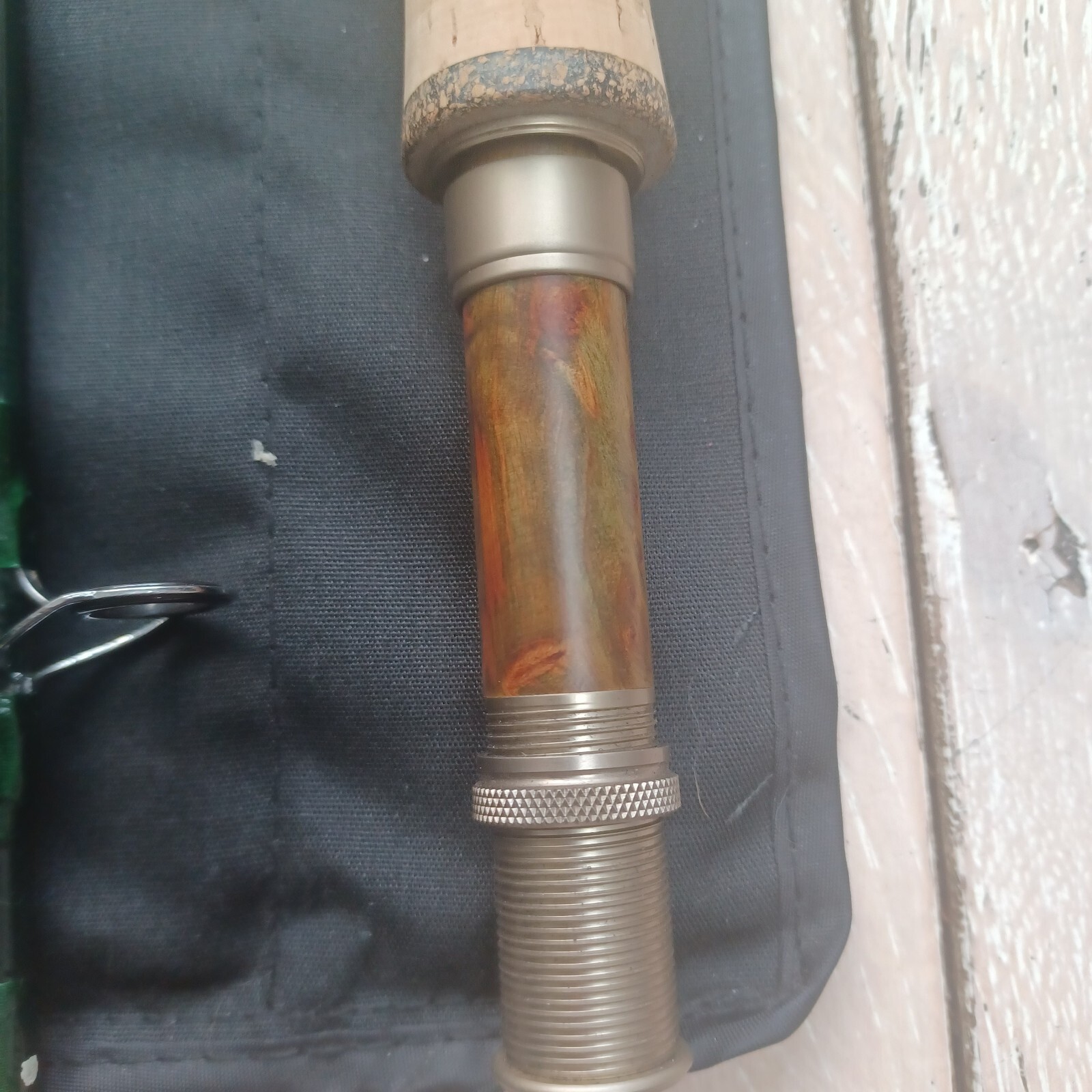 8ft 4/5 Hand Made Fly Rod Bloke Blank In Rod Bag And Cordura Tube eBay