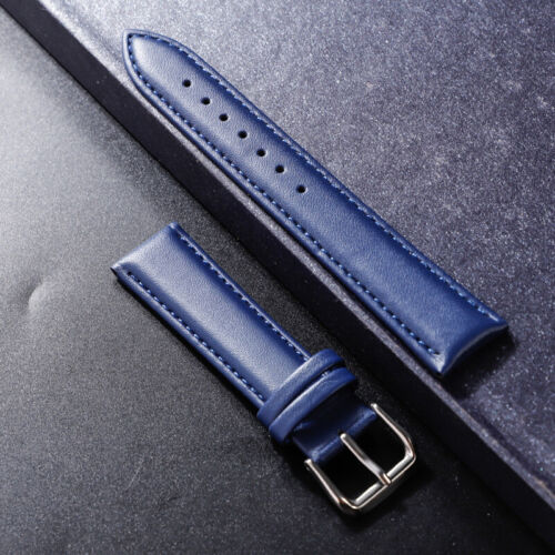 12/14/16/18/20/22mm Leather Watch Strap Watch Band Replacement Watch Belt 1Pc - Picture 42 of 66