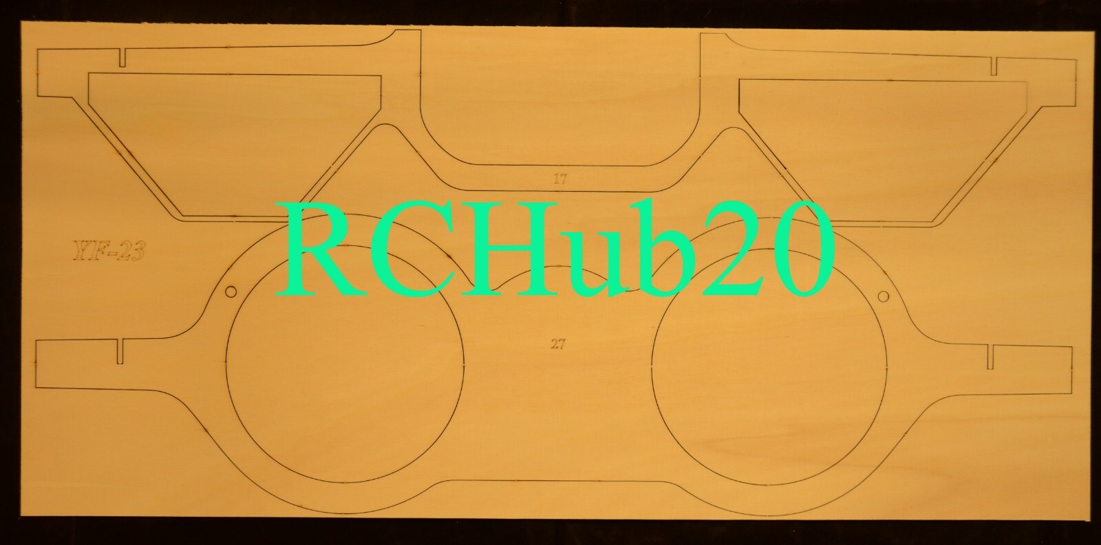 58"Ws NORTHROP YF23 Ducted Fan RC Plane short kit & plans Lowest Price