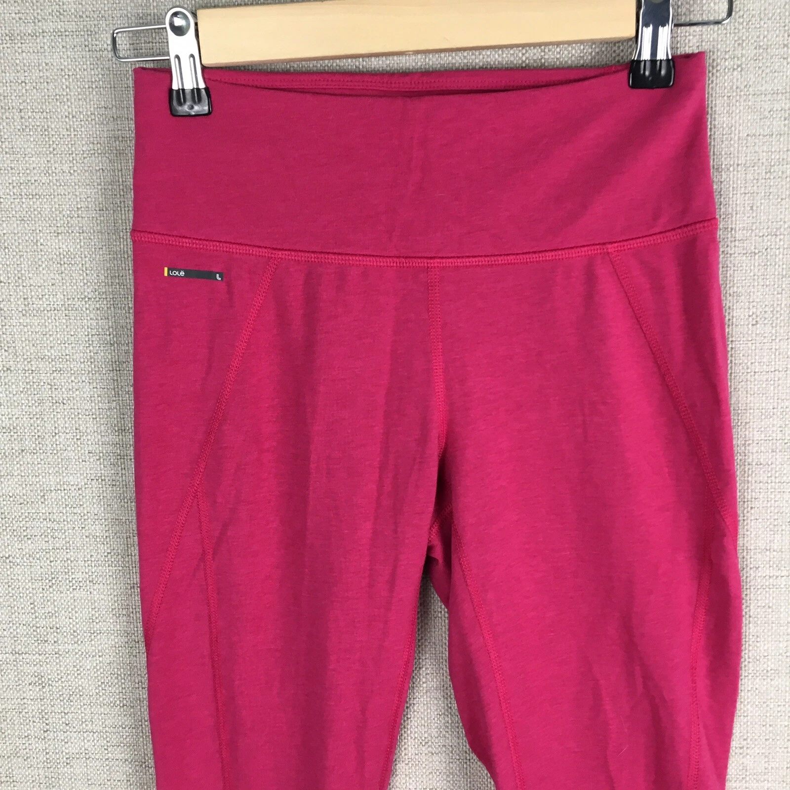 lole tie ankle eliana capri cropped athleisure leggings