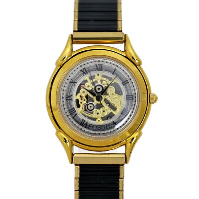 Fossil Skeleton Gold Plated Unisex 1990 display picture 1
