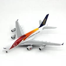 JC Wings Singapore Airlines For AIRBUS A380 9V-SKI 1/400 Plane Pre-built Model