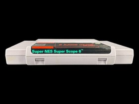 Vintage 1991 Super Nintendo NES Super Scope 6 Video Game Cartridge