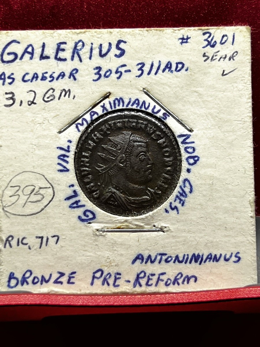 GALERIUS, Caesar rare reverse side ( 395 ) | eBay