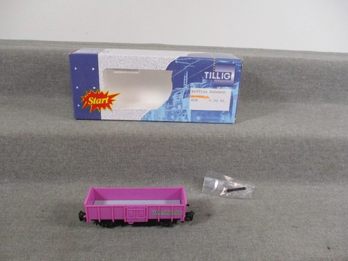 Tillig Spur TT 14258 offener Güterwagen Intertrans pink in OVP | Zustand: Gebraucht