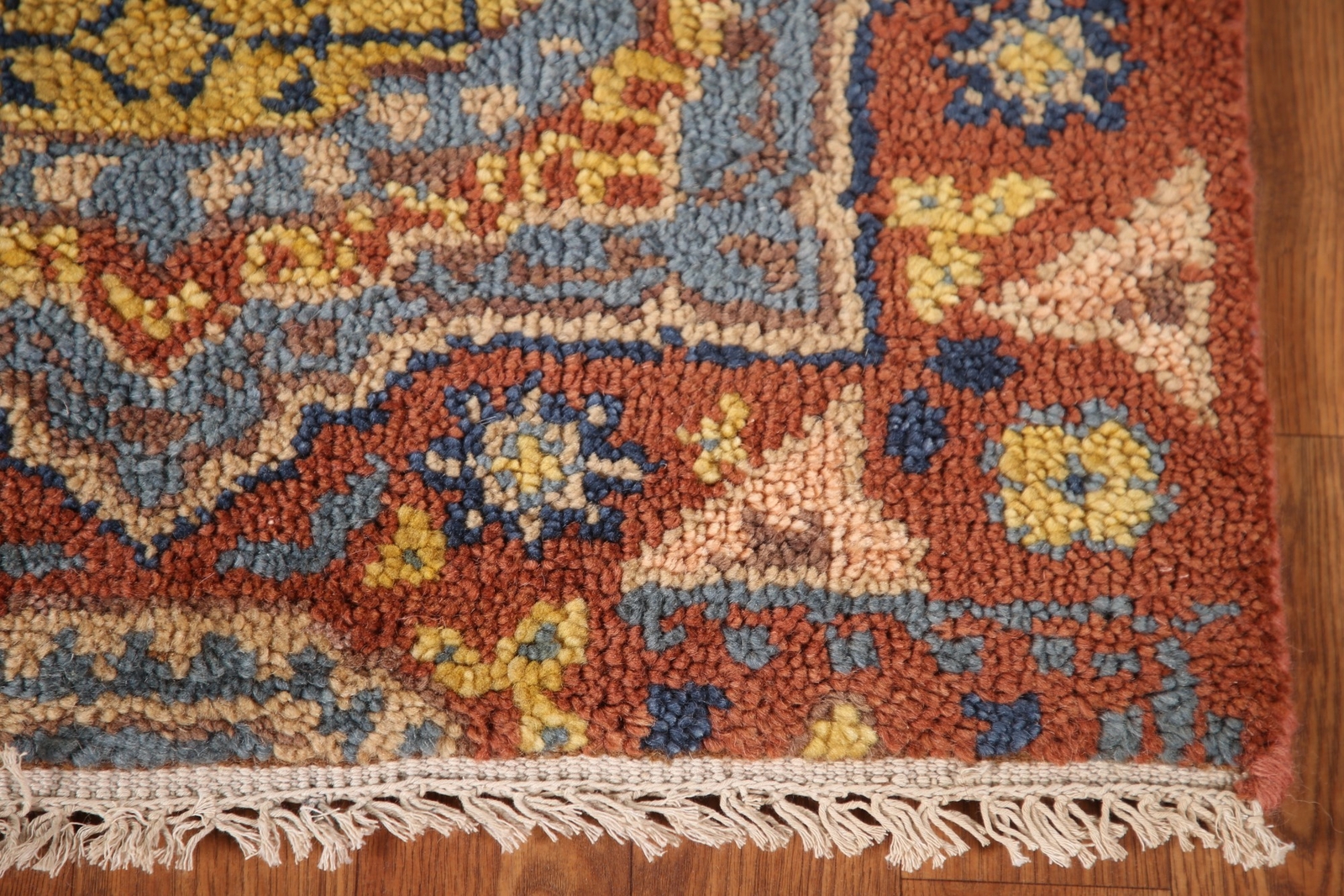 Runner Rug 2x18 ft. Orange Kazak Oriental HandKnotted Hallway Wool
