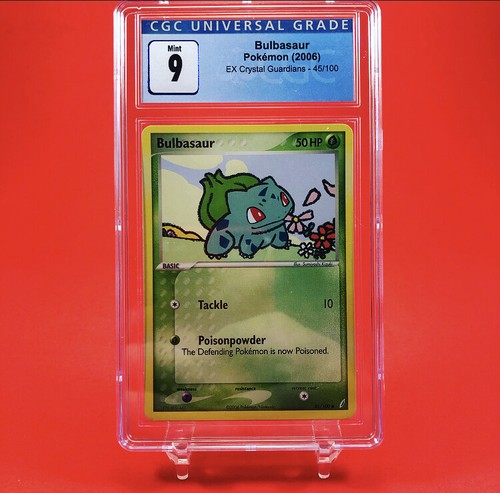 Bulbasaur graded CGC 9 for sale on eBay