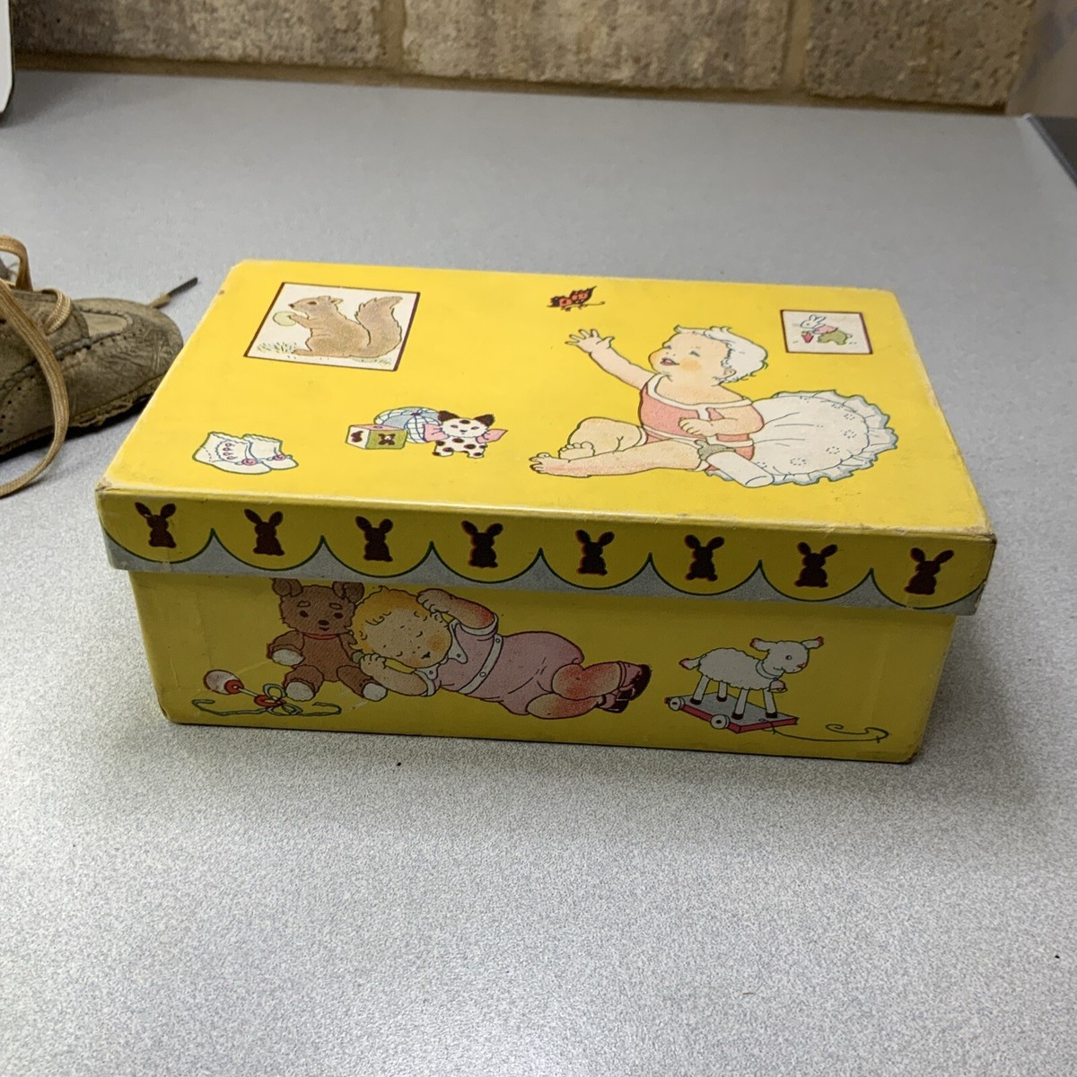Vintage 1930's Baby Shoes With The Original Box. | eBay
