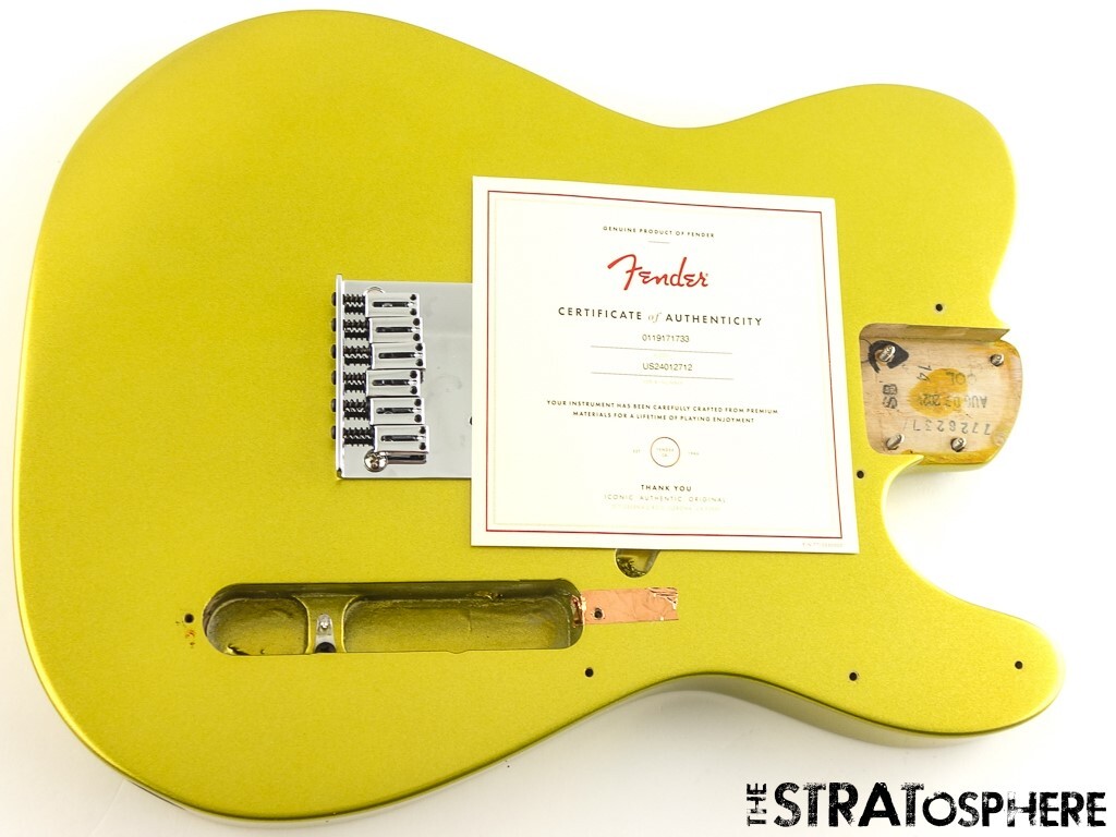 Fender American Ultra II Tele BODY & HARDWARE USA Telecaster