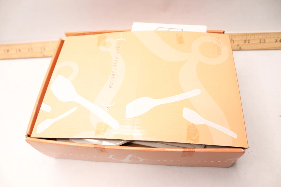 (48-Pk) Fox Run Nylon Mini Turners White 7" - Image 2 of 3