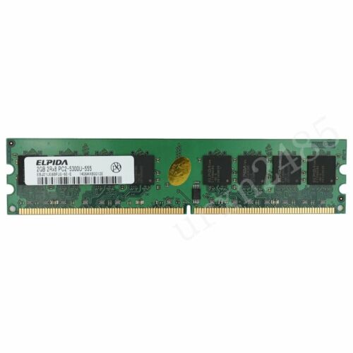 16GB 8GB 4GB 2GB DDR2 667MHz PC2-5300U 240Pin DIMM Desktop Memory Elpida LOT BT - Picture 6 of 12