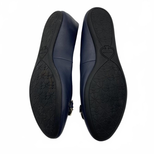Kate Spade Navy Blue Phoebe Ballet Flats Women’s Size 8.5 - 第 7/9 張圖片
