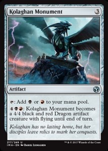 Kolaghan Monument x4 - Iconic Masters - NM-Mint, English - Iconic Masters