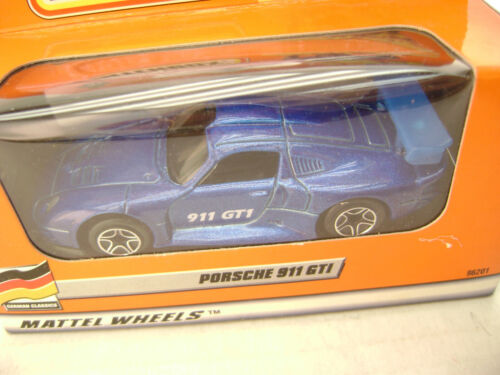 1999 MATCHBOX SUPERFAST #35 BLUE PORSCHE 911 GT1 NEW IN BOX - Picture 2 of 3