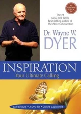 Inspiration - 2 DVD set - live lecture - DVD-ROM By Dr. Wayne Dyer - VERY GOOD