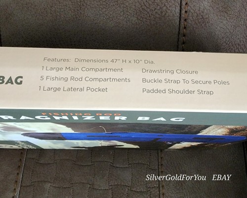 "Pacific Coast Trail Angelrute Organizer Schutztasche Halter 47"" x 10""" - Bild 2 von 2