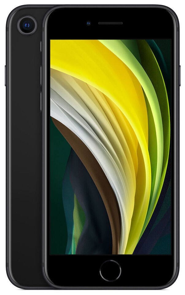 Apple iPhone SE 2. Gen 64GB - Schwarz (Ohne Simlock) Rechnung mit MwSt, sehr GUT