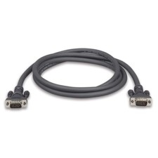 AddOn HD15 Male to HD15 Male VGA Cable 6Ft Length - Black