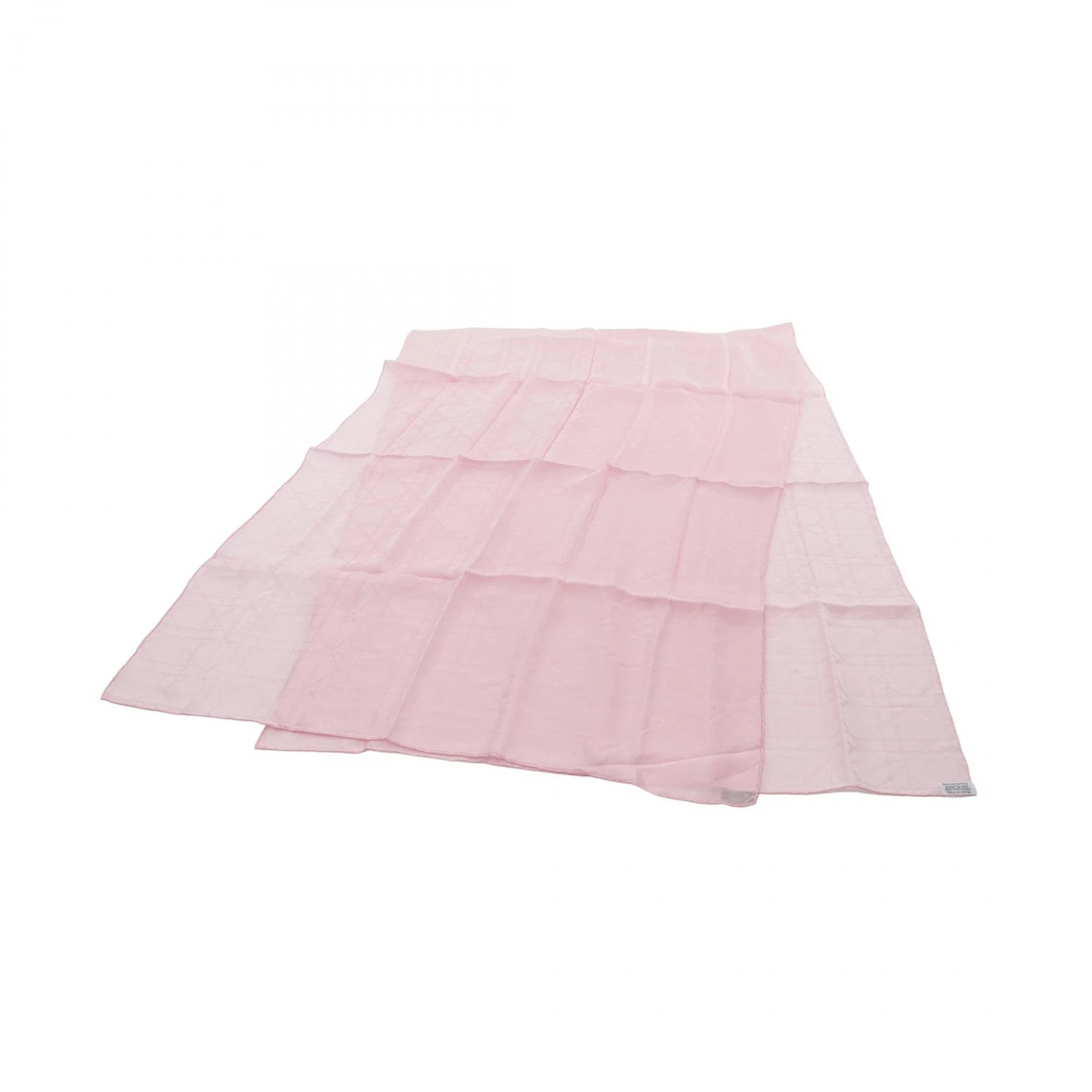 Dior Canage étole écharpe châle soie rose occasion femme