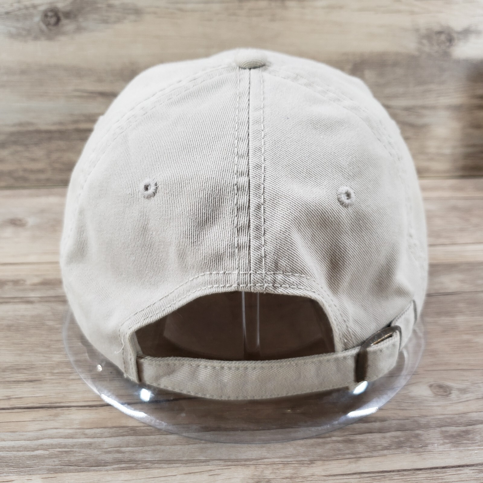 G Lettered Hat Cap Strap Back Initial Patch Beige… - image 4