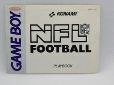 NFL Football Game Boy Nintendo Manual de instrucciones solamente - Bueno
