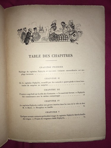 L’ÎLE DES CENTAURES. TEXTE ET DESSINS DE A ROBIDA. ILLUSTRÉ. HENRI LAURENS. - Picture 10 of 12