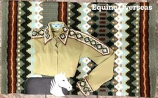Western Showmanship Horsemanship Pleasure Show Shirt and Matching Show pad 34x40