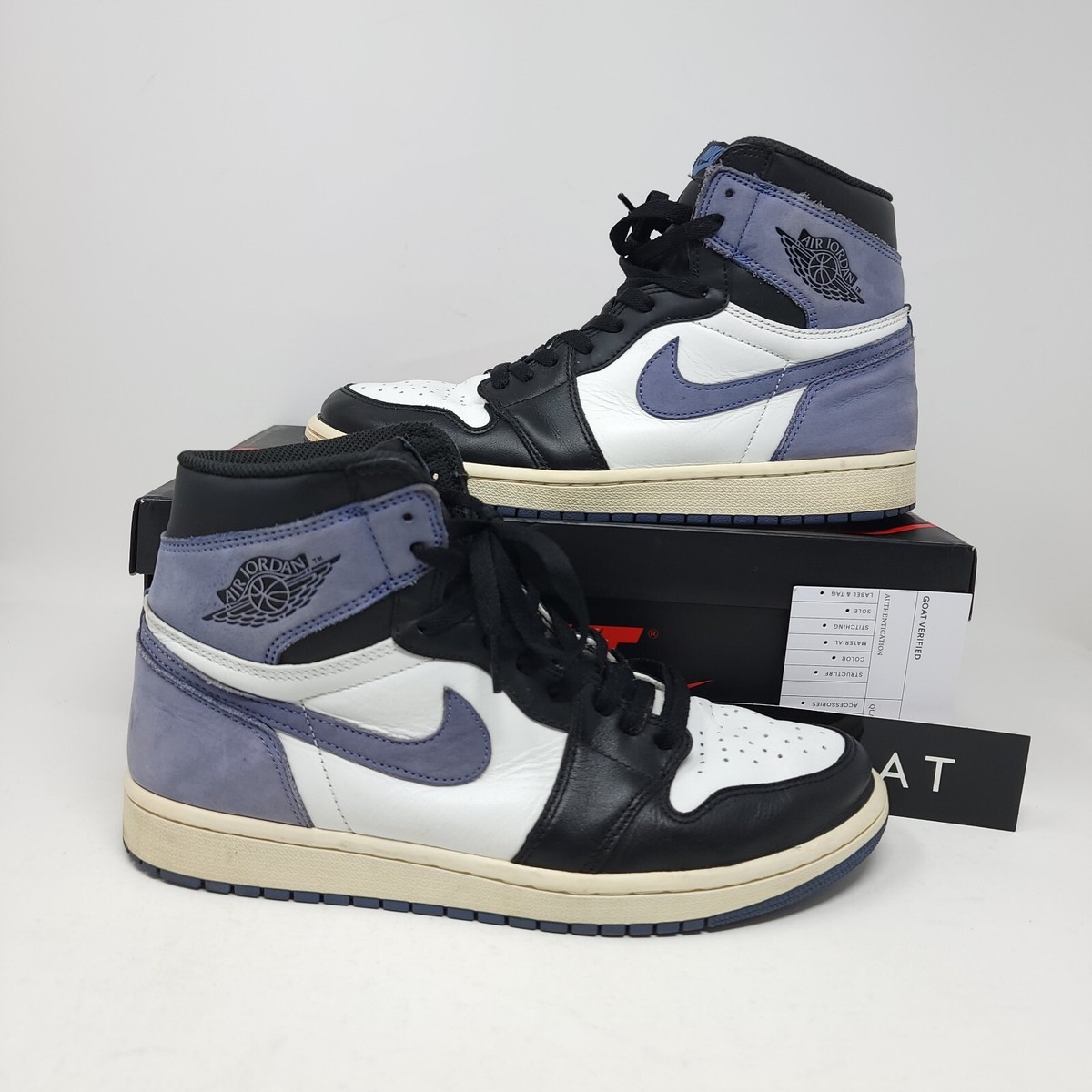 Nike Air Jordan 1 Retro High OG Blue Moon Royal 555088-115 Nike Air Jordan 1 Retro High OG Blue Moon Royal 555088-115