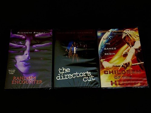 3 NEW Horror DVD Lot! Random Encounter, The Director’s Cut, Children of the Hunt - Picture 1 of 9