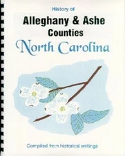 NC Alleghany Ashe County history from 3 sources Sparta Jefferson North Carolina