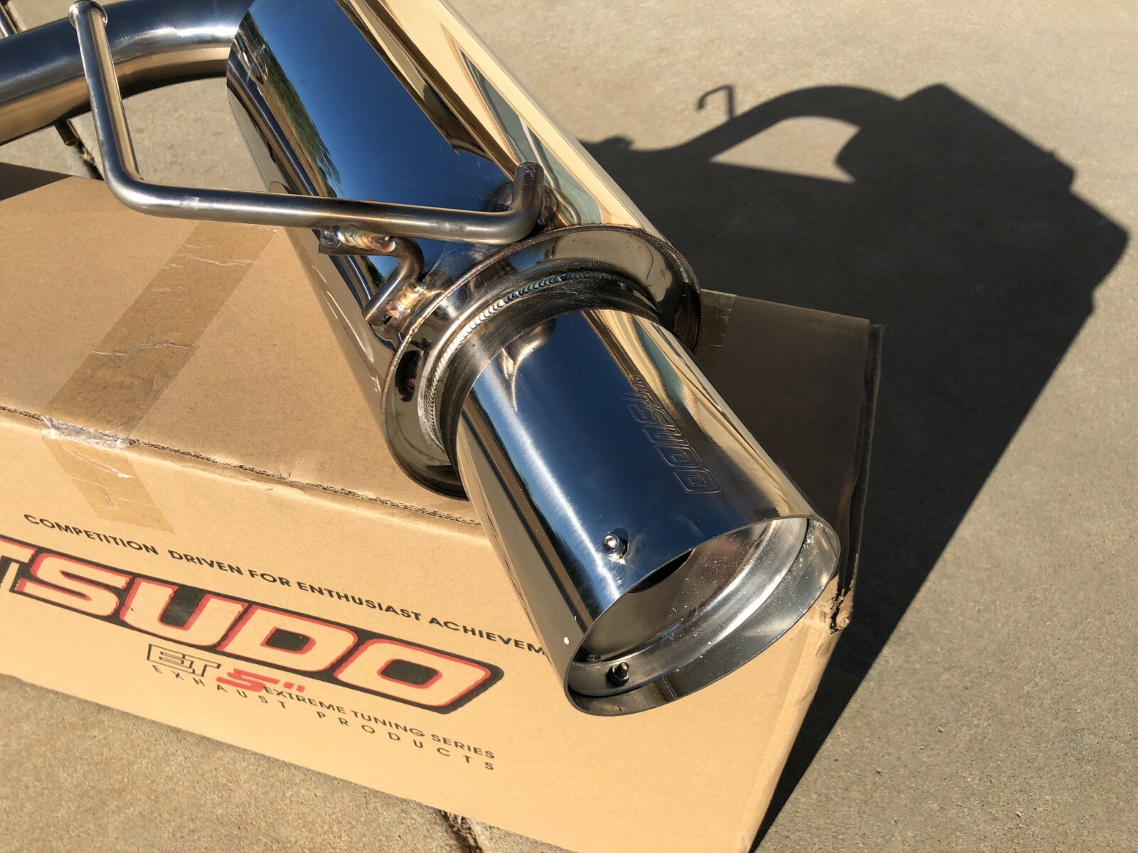 TSUDO JDM MITSUBISHI LANCER 2012 2013 2014 2015 SE AXLE BACK EXHAUST