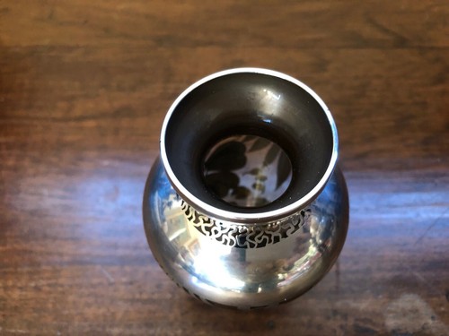 Vase en verre avec superposition d’argent - Imagen 6 de 7