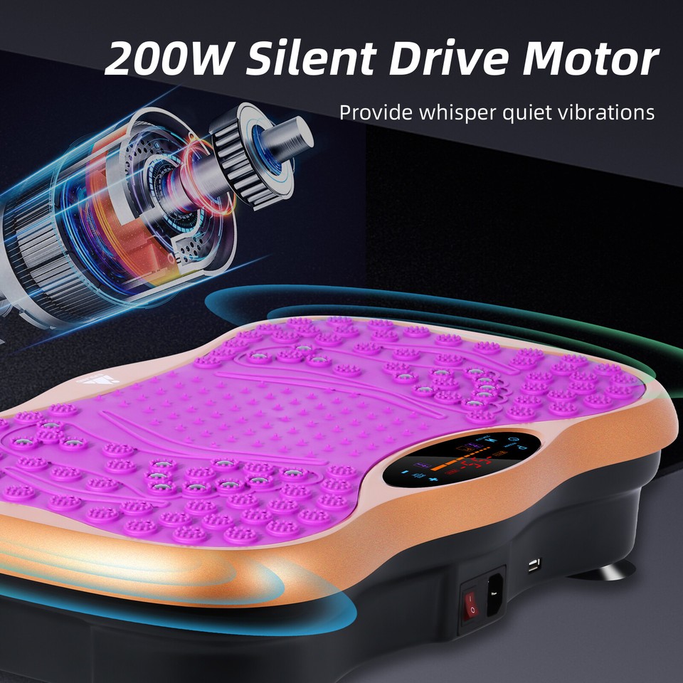 Power Vibration Plate Vibrating Machine Platform Exercise Body Shaker