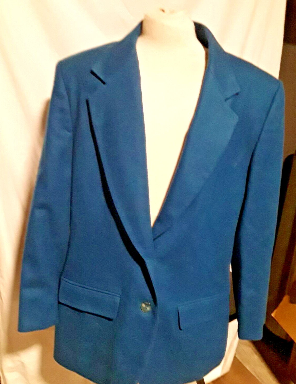 Vtg Pendleton Wool Lined Jacket Blazer Yellow Lab… - image 3