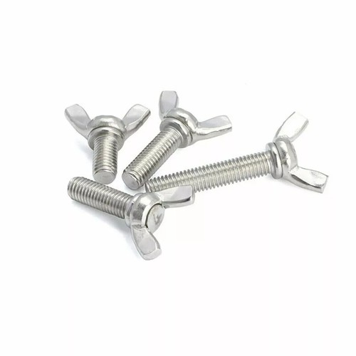 DIN316 A2 Stainless Steel Wing Bolts Butterfly Screw M4 M5 M6 M8 M10 - Picture 4 of 17