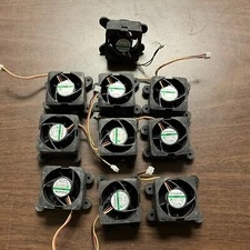 LOT OF 10 SUNON HA40201V3-A000-G99 COOLING FAN 12V 0.6W