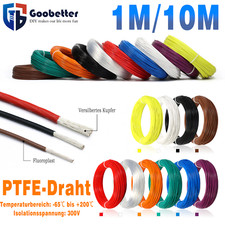 Cavo in rame PTFE FEP placcato argento 0,05-10 mm² elevata purezza OFC audio fai da te