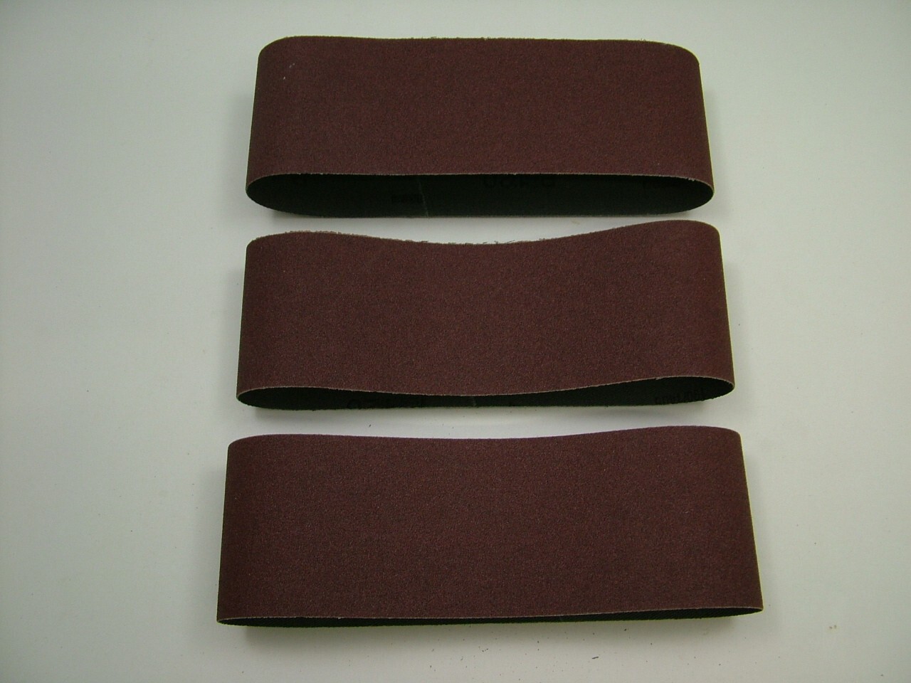 Sanding belts 60x400mm med.fine 120 grit,pack 6 belts,premium quality European