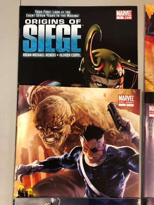 Siege 6 One Shots + 1-4 Set + Embedded 1-4 Set Marvel Comics | eBay