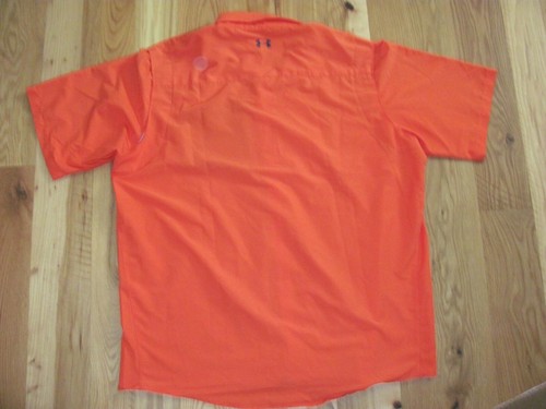Camisa Under Armour semiajustada manga corta viaje pesca abotonada para hombre 2XL - Imagen 6 de 6