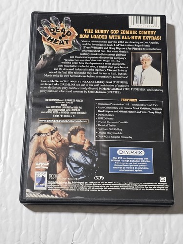 Dead Heat DVD (Anchor Bay) DIVIMAX Treat Williams w/ Insert RARE - 第 2/4 張圖片