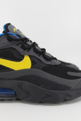 Nike Air Max 270 React Black Tour Giallo Grigio Scuro DA1511-001 - Foto 5 di 18