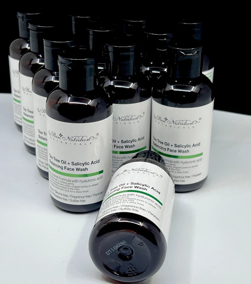 Skin Nutrition Botanicals масло чайного дерева + салициловая кислота для умывания лица 4 унц AHA и BHA - Изображение 4 из 4