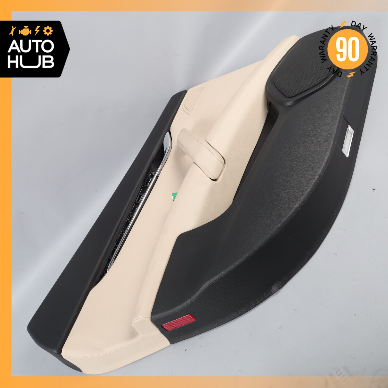 14-17 Maserati Quattroporte SQ4 M156 Rear Left Side Interior Door Panel OEM 69k