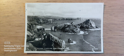 Postkarte The Lizard Coastline from Kynance Cove gel_
