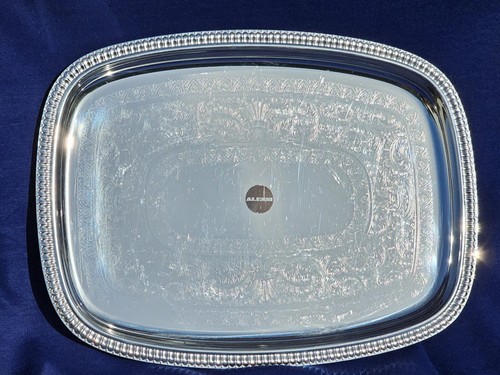 ALESSI Italy INOX 18/10 Large Stainless Steel Serving Tray 18" x 13" - Picture 12 of 21